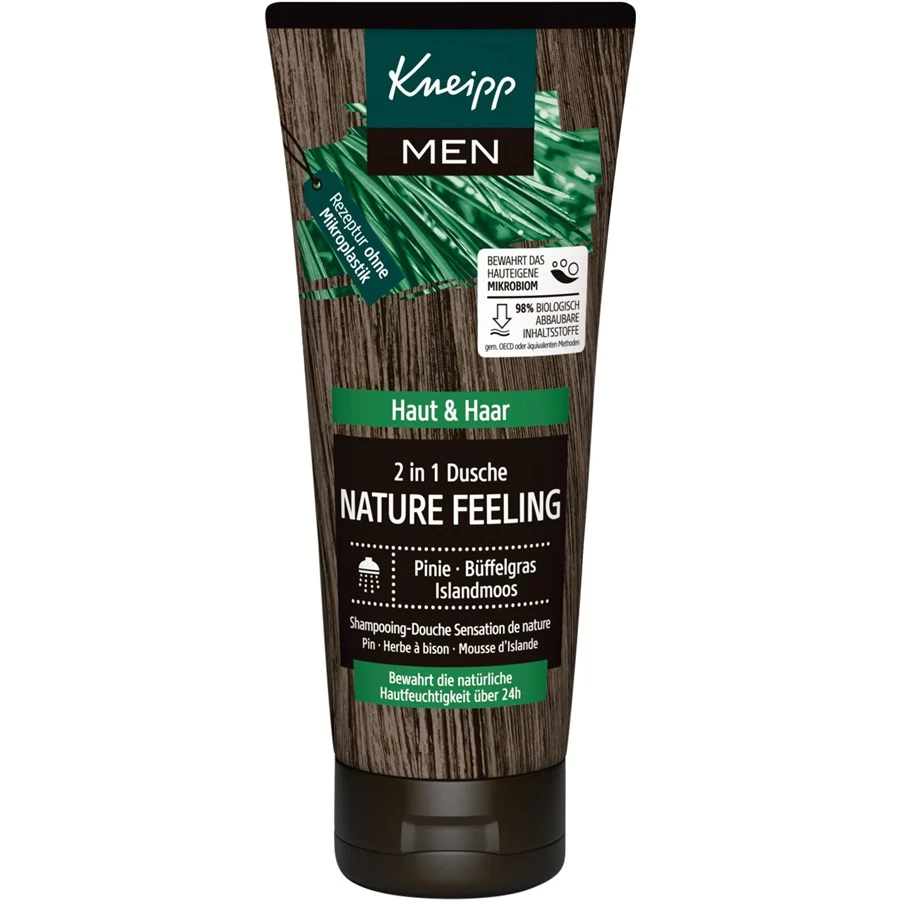Soin De Douche Men 2 In 1 – Shampooing-Douche Sensation De Nature De Kneipp 1 Soin De Douche Men 2 In 1 – Shampooing-Douche Sensation De Nature De Kneipp