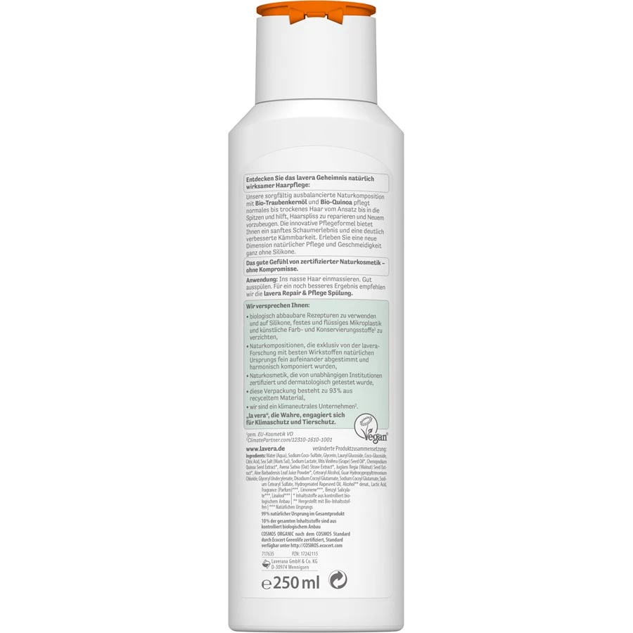 Shampooing Shampoing Protection & Soin De Lavera 2 Shampooing Shampoing Protection & Soin De Lavera – Image 2