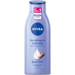 Lotion Pour Le Corps Et Lait Pampering Soft Milk De Nivea