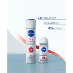 Déodorant Dry Comfort Anti-Transpirant Roll-On De Nivea 5 Déodorant Dry Comfort Anti-Transpirant Roll-On De Nivea -NIVEA Soldes Boutique Nivea Deodorant Dry Comfort Anti Transpirant Roll On 111903x2 2