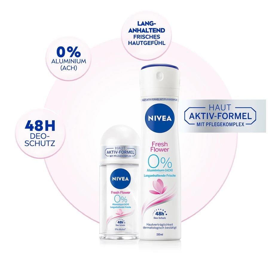 Déodorant Fresh Flower Deodorant Roll-On De Nivea 3 Déodorant Fresh Flower Deodorant Roll-On De Nivea – Image 3