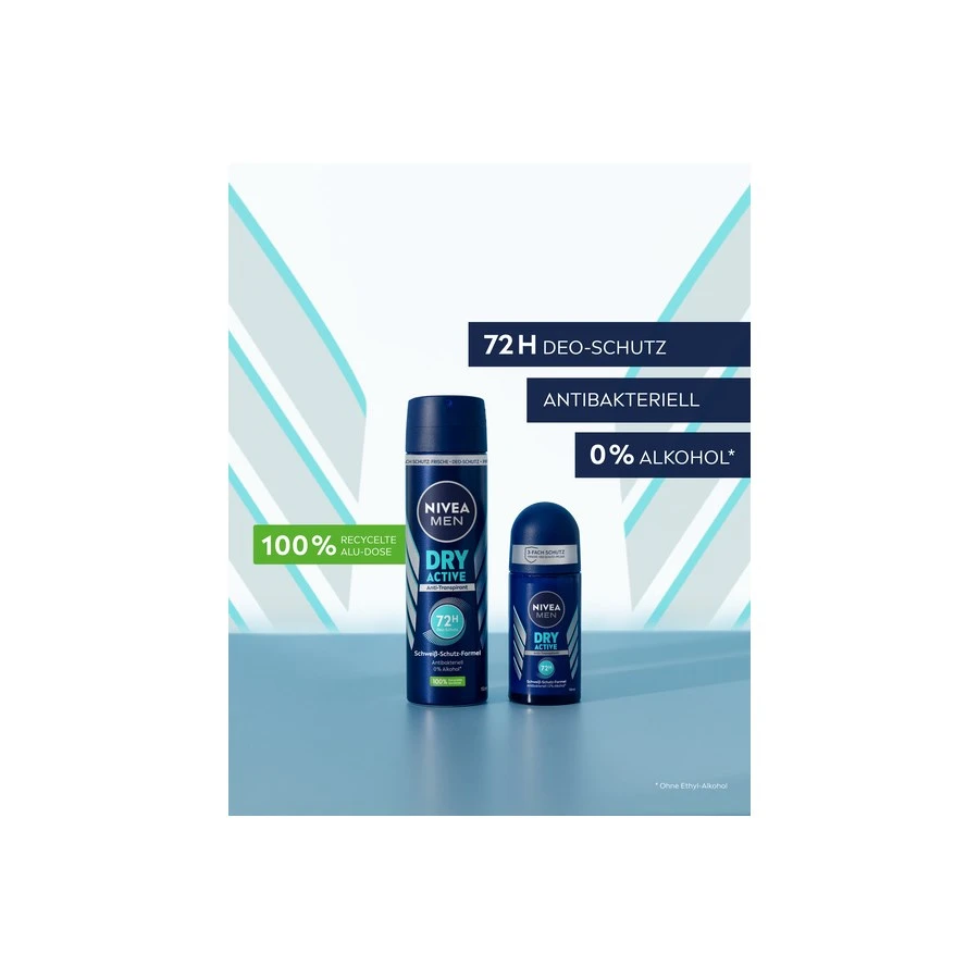 Déodorant Dry Active Deodorant Spray Nivea Men De Nivea 3 Déodorant Dry Active Deodorant Spray Nivea Men De Nivea – Image 3