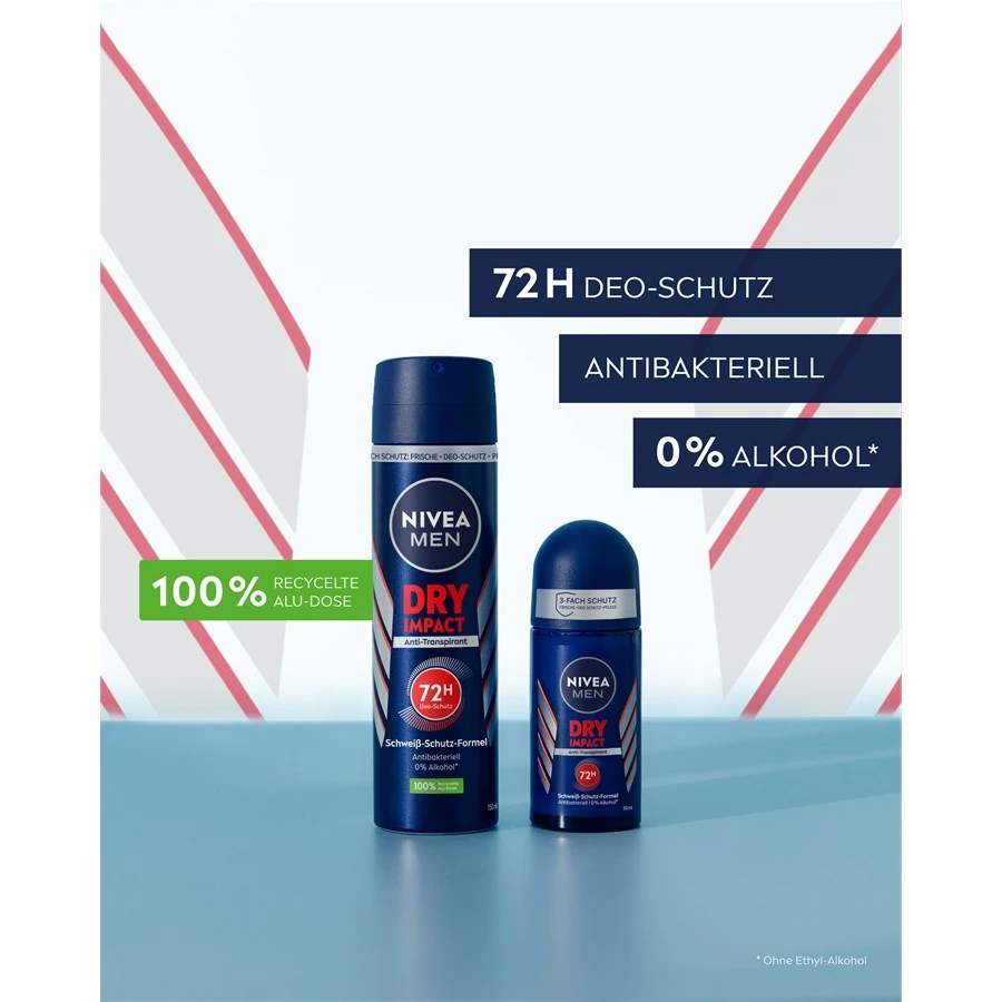 Déodorant Dry Impact Deodorant Spray Nivea Men De Nivea 5 Déodorant Dry Impact Deodorant Spray Nivea Men De Nivea – Image 5