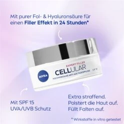Day Care Cellular Anti-Age Soin De Jour FPS 15 De Nivea -NIVEA Soldes Boutique Nivea Tagespflege Anti Age Tagespflege LSF 15 71201x4 5