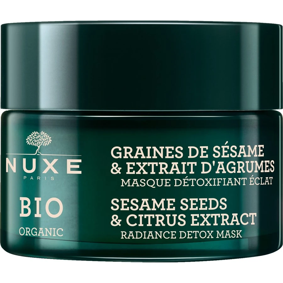 Nuxe Bio Radiance Detox Mask Graines De Sésame & Extrait D'agrumes De Nuxe 1 Nuxe Bio Radiance Detox Mask Graines De Sésame & Extrait D'agrumes De Nuxe