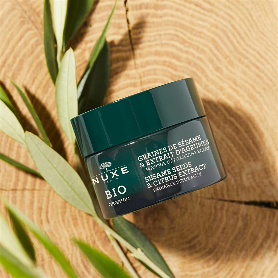 Nuxe Bio Radiance Detox Mask Graines De Sésame & Extrait D'agrumes De Nuxe 2 Nuxe Bio Radiance Detox Mask Graines De Sésame & Extrait D'agrumes De Nuxe – Image 2