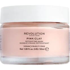 Masks Pink Clay Detoxifying Mask De Revolution Skincare
