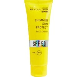 Soins Solaires Shimmer Sun Protect Face Cream SPF 50 De Revolution Skincare