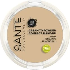 Foundation & Powder Compact Make-Up De Sante Naturkosmetik