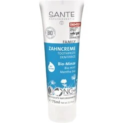 Soin Dentaire Toothpaste Organic Mint With Fluoride De Sante Naturkosmetik