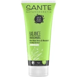 Soin De Douche Balance Duschgel Bio-Aloe & Mandelöl De Sante Naturkosmetik